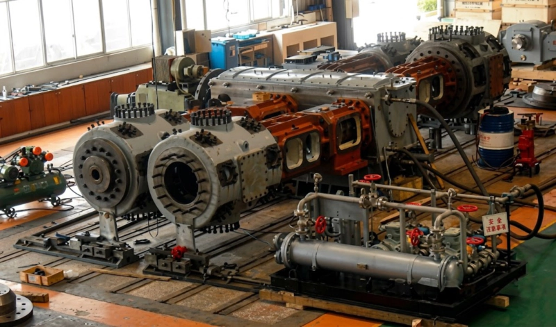 CO2 acid gas compressor factory test run before LNG plant delivery API 618 NACE sour service