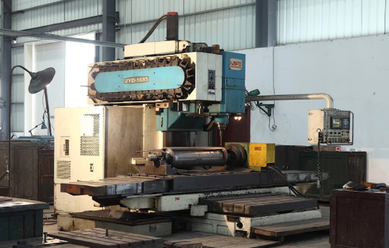 CNC precision turning machine for compressor parts