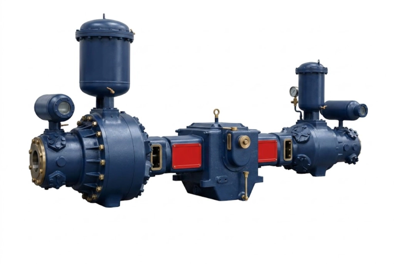 DW series two-column horizontal opposed reciprocating carbon dioxide compressor API 618 certified Russia manufacturer