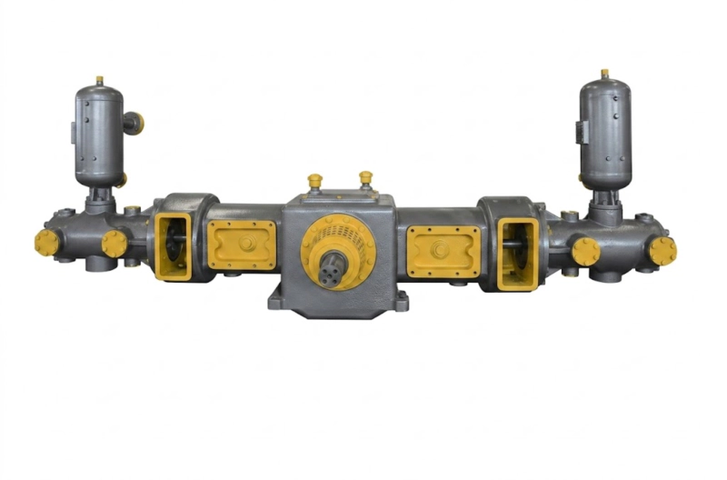 DW series two-column horizontal opposed-balance hydrogen recirculation compressor oil-free ATEX IIC API 618 GOST-R Russia hydrotreating hydrocracking large flow