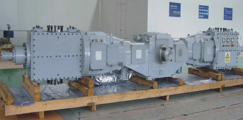 Compressor test run completed and ready for final shipment